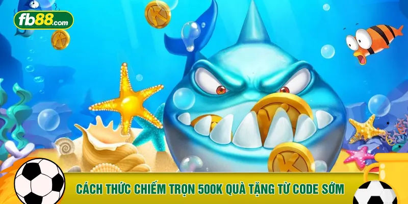Cách thức chiếm trọn 500k quà tặng từ code sớm
