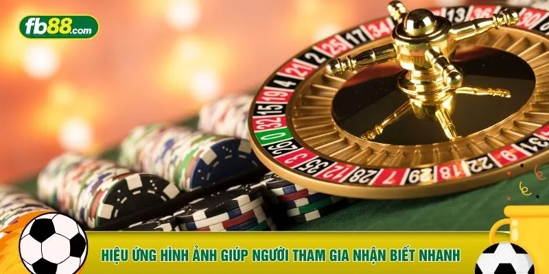 Hiệu ứng hình ảnh giúp người tham gia nhận biết nhanh