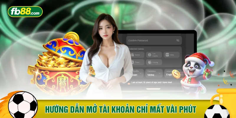 Hướng dẫn mở tài khoản chỉ mất vài phút