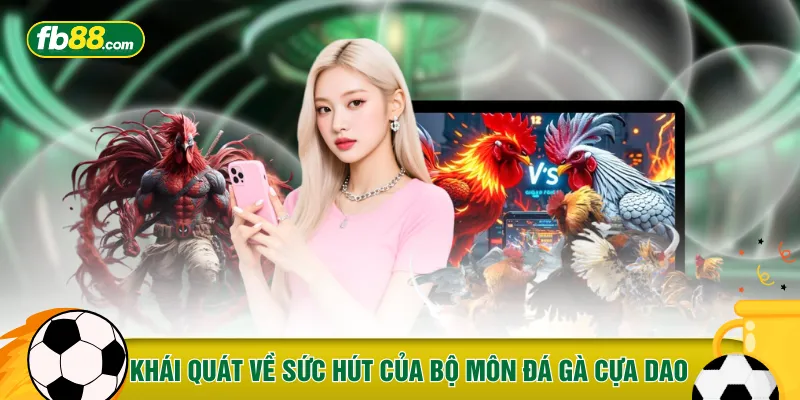 Khái quát về sức hút của bộ môn đá gà cựa dao