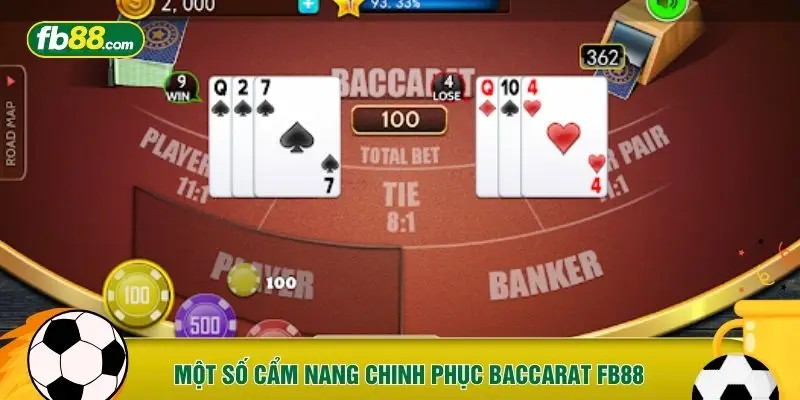 Một số cẩm nang chinh phục Baccarat FB88