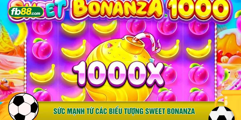 Sức mạnh từ các biểu tượng Sweet Bonanza