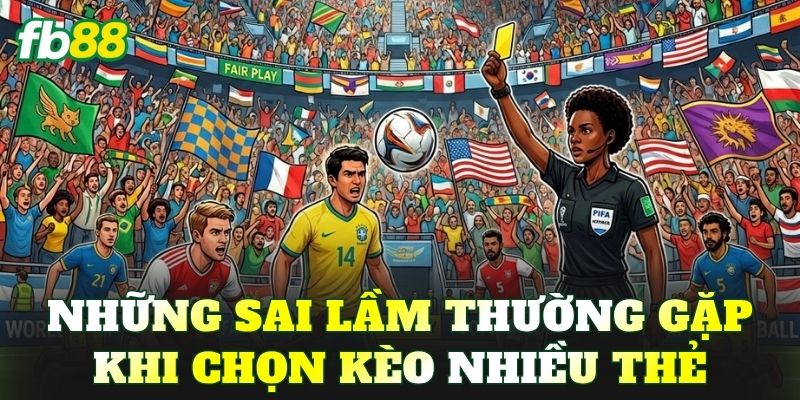 Những sai lầm thường gặp khi chọn kèo nhiều thẻ